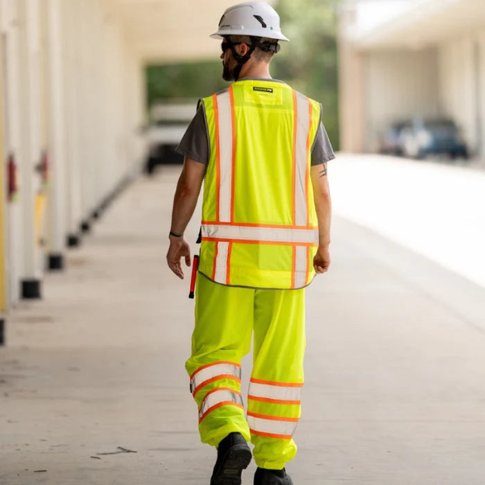 DOME75® DYNAMIC Series ANSI Class E Hi-Vis Contrast Mesh Over Pants - DBP2453
