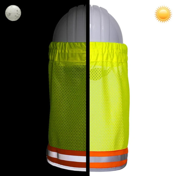 DOME75® DYNAMIC Series Mesh Contrast Hard Hat Sun Shade - DNS743