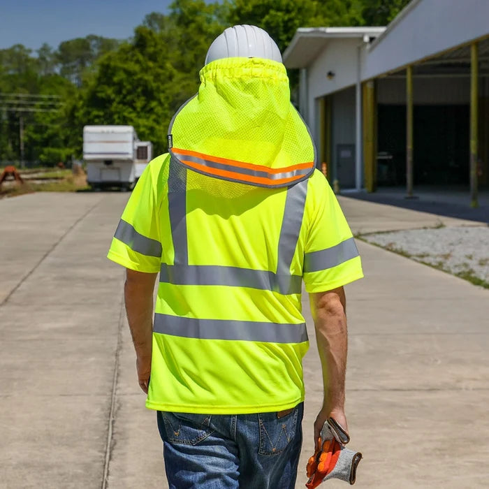 DOME75® DYNAMIC Series Mesh Contrast Hard Hat Sun Shade - DNS743
