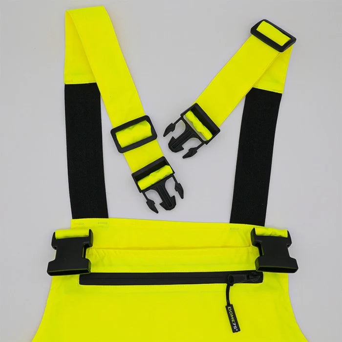 DOME75® DYNAMIC Series Rain Tamer ANSI Class E Black Bottom Rain Bib - DRB3452