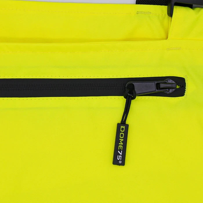 DOME75® DYNAMIC Series Rain Tamer ANSI Class E Black Bottom Rain Bib - DRB3452