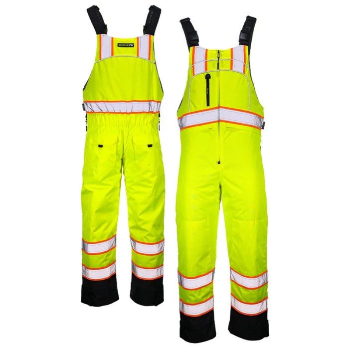 DOME75® OMNI Series Heavy Duty Hi-Vis ANSI Class E Thermal Insulated Winter Bib - OBB7755