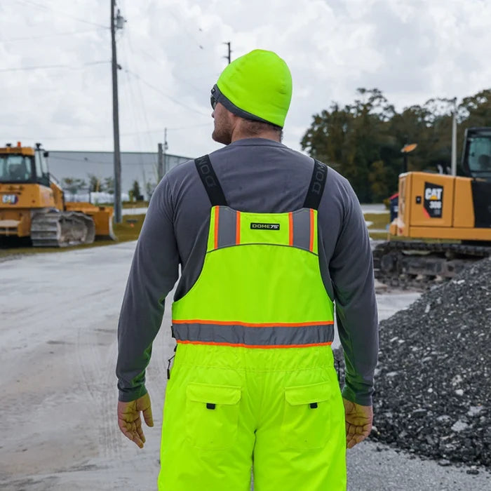 DOME75® OMNI Series Heavy Duty Hi-Vis ANSI Class E Thermal Insulated Winter Bib - OBB7755