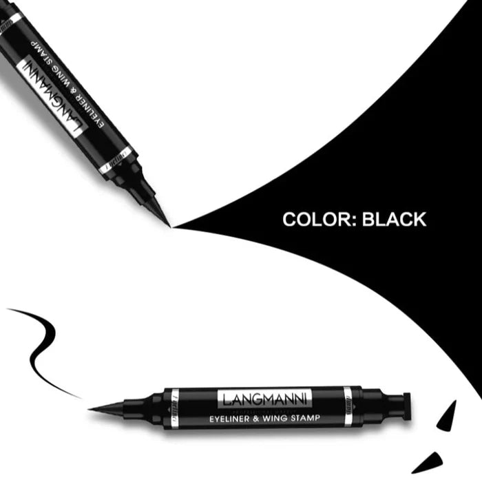 Double-Head Waterproof Liquid Eyeliner