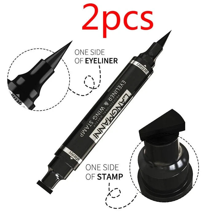 Double-Head Waterproof Liquid Eyeliner