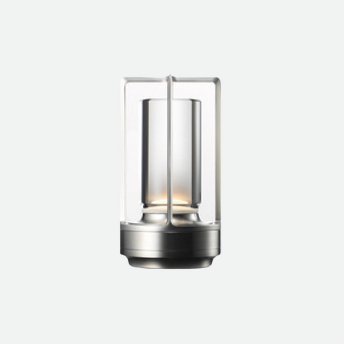 Silver / Lantern Lamp