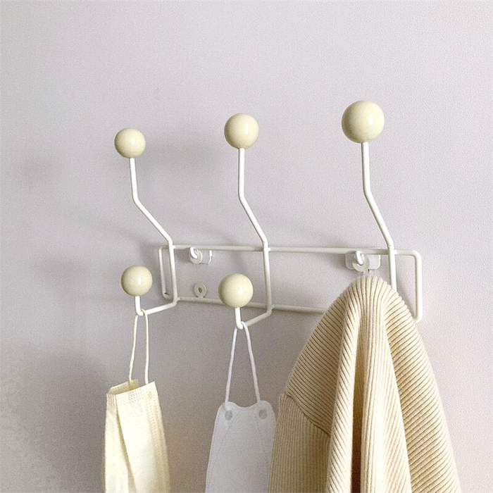 Eames Dot Metal Wall Hook Rack-Letifly Lights and Decor