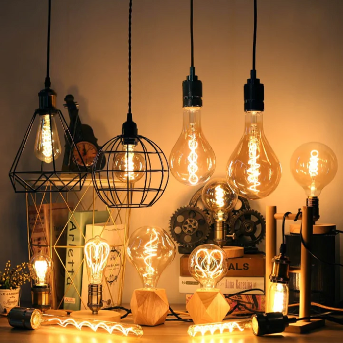 Glass LED Bulb Home Lighting Heart Edison LED Decorative Light Bulb
