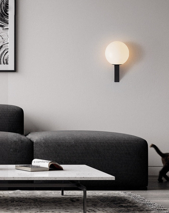 Glass Stone Pendant and Wall  Lamp