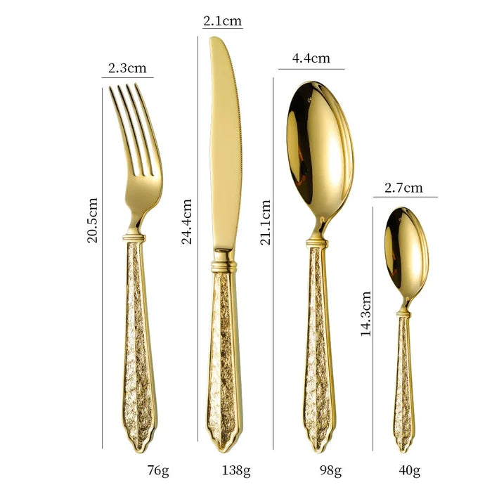 Gold / 4pc Set