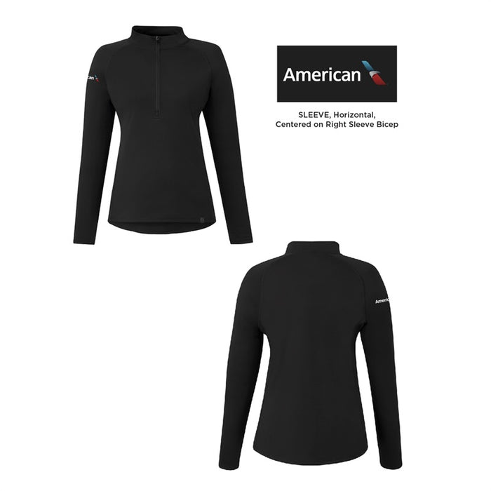 Evans Qtr Zip Ladies- XL
