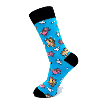Flying Pigs and Planes Socks
