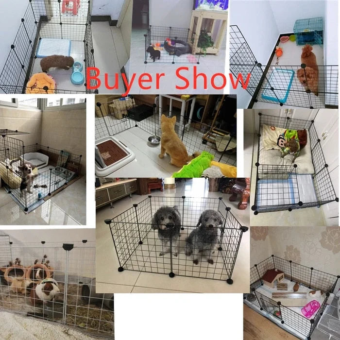 Foldable Iron Pet Fence