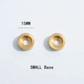 Small Brass Base - 1 pair
