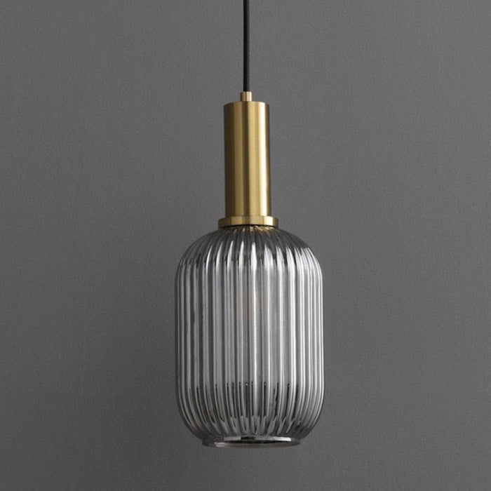 Gema Ripple Glass Pendant Light-Letifly Lights and Decor