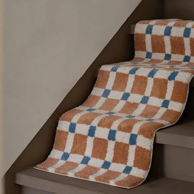 Tufted Anti-slip Stripe Long Carpet
