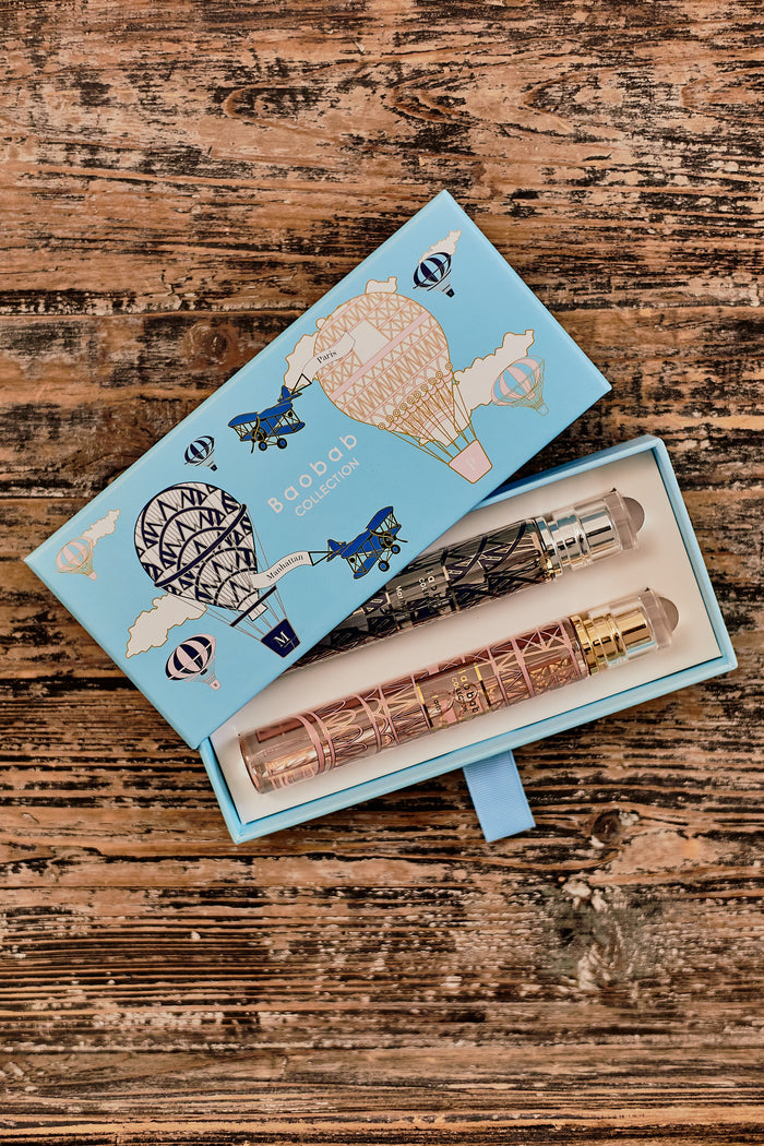 GIFT BOX HOME SPRAY MANHATTAN - PARIS - BAOBAB COLLECTION