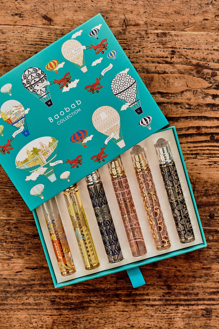 GIFT BOX HOME SPRAY x6 - BAOBAB COLLECTION