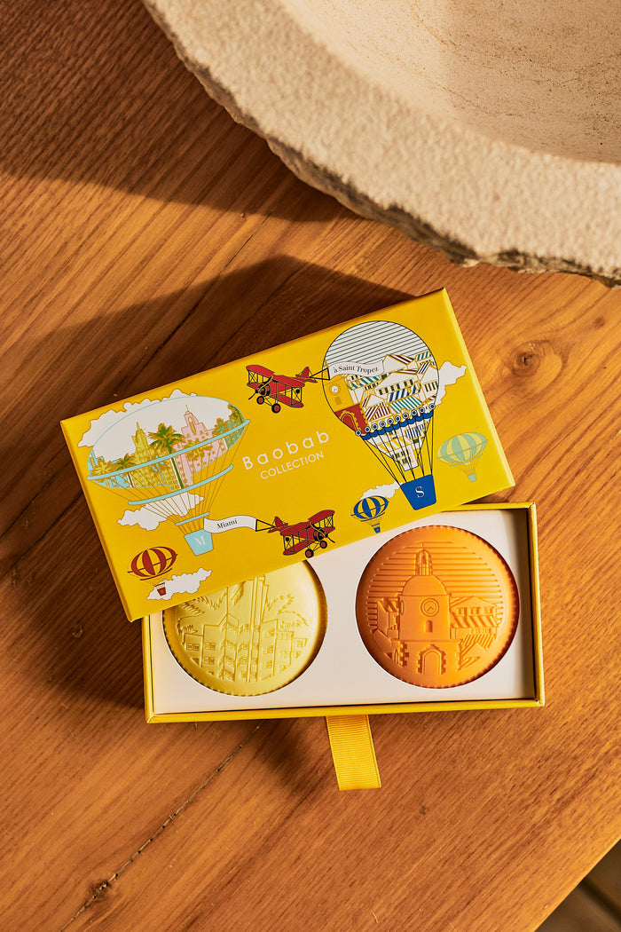 GIFT BOX SOAP MIAMI - A SAINT-TROPEZ - BAOBAB COLLECTION