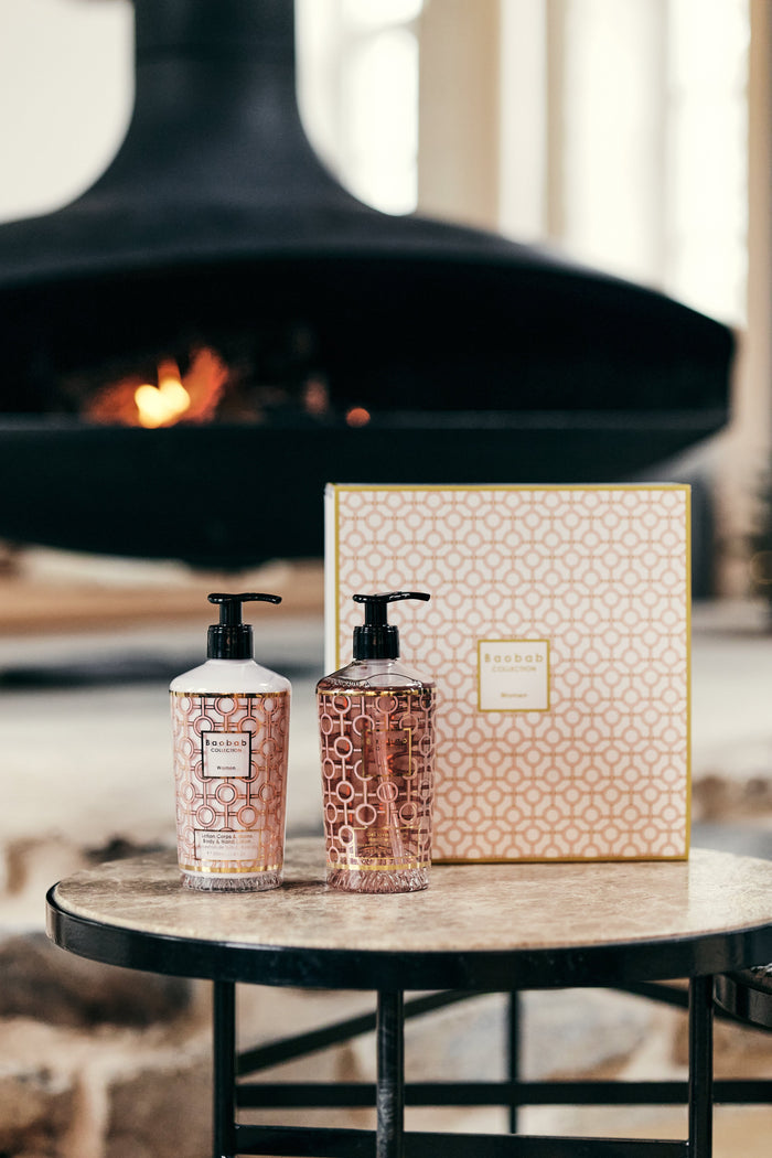 GIFT BOX WOMEN BODY & HAND LOTION AND HAND WASH GEL - BAOBAB COLLECTION