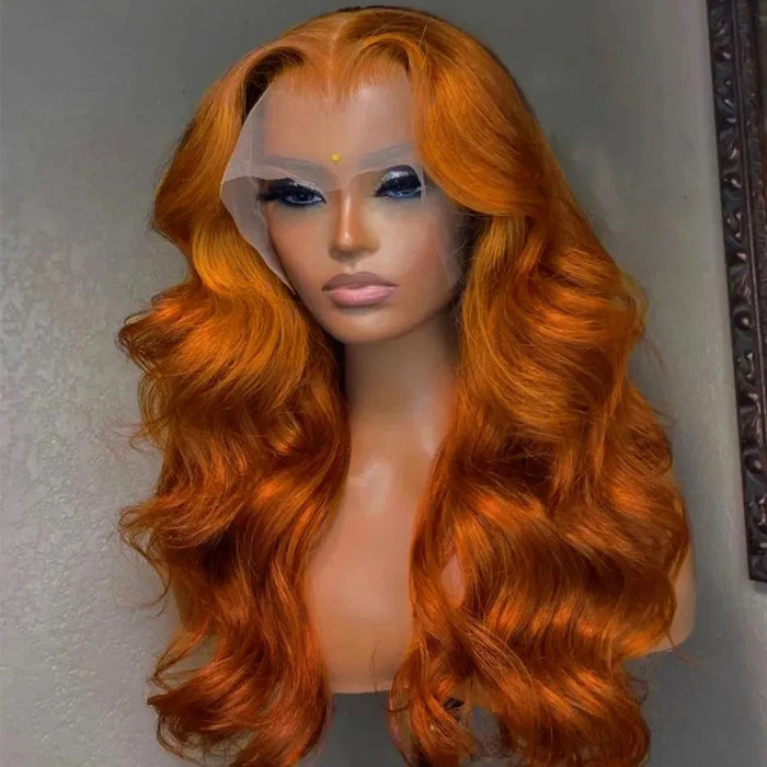 Ginger Human Hair Wig