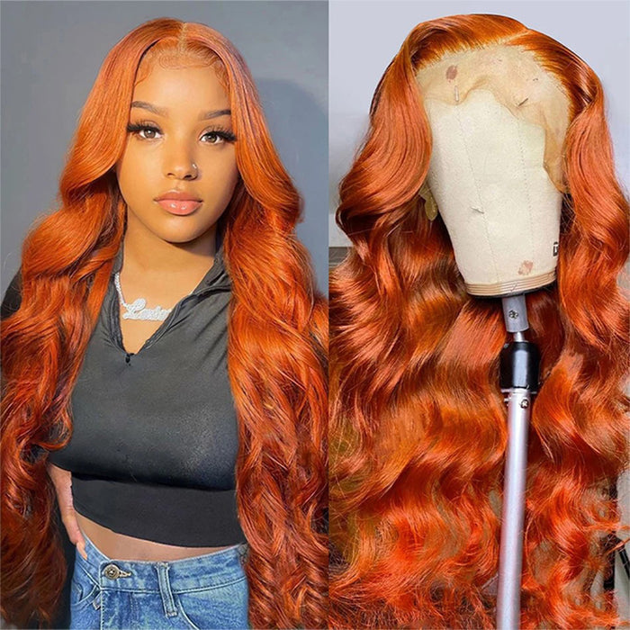 Ginger Human Hair Wig