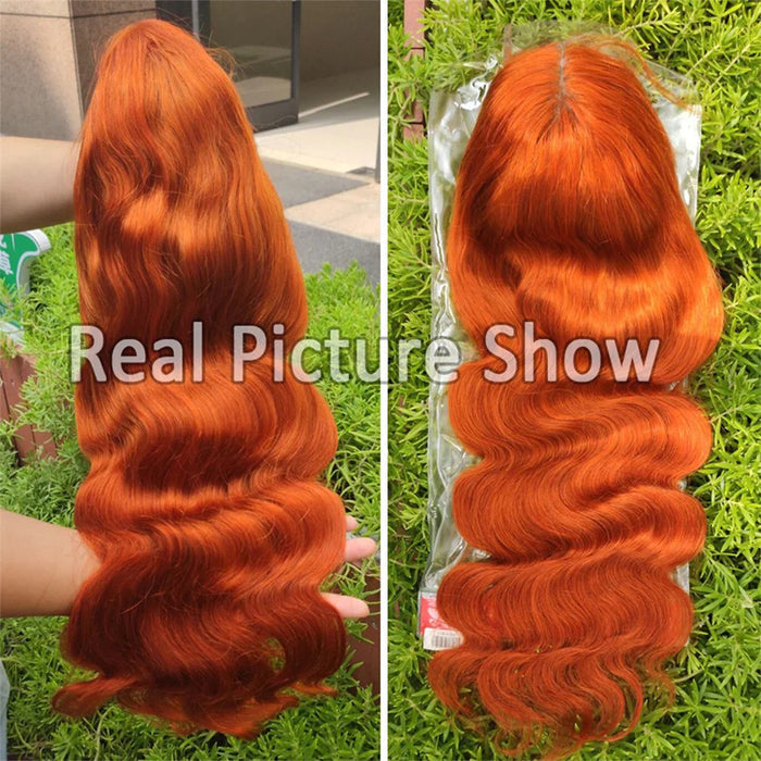 Ginger Human Hair Wig