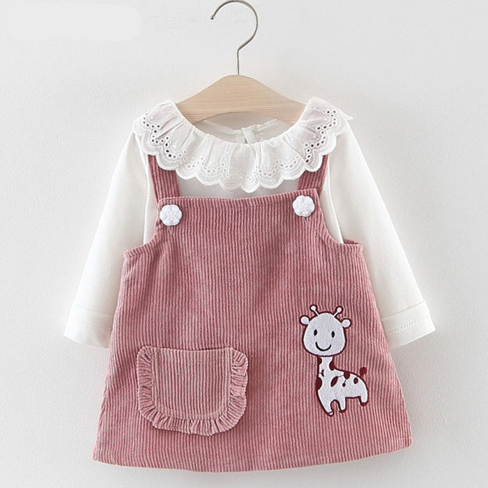 Girls A-Line Autumn Dress
