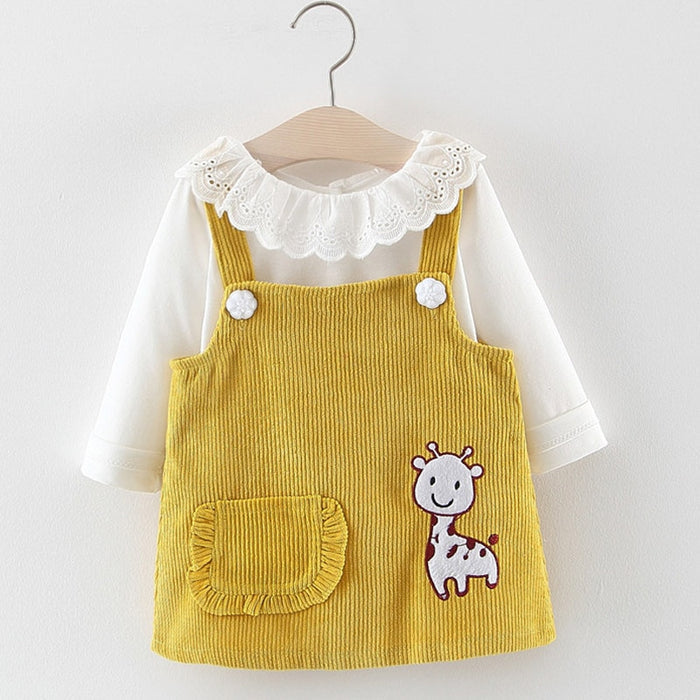Girls A-Line Autumn Dress