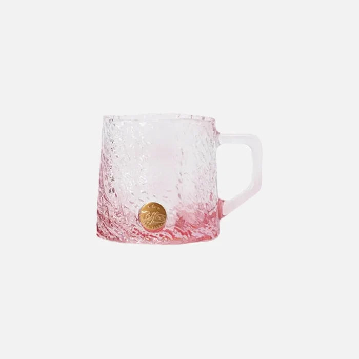 Handle water cup glass household high temperature resistant office drinking cup high value glass lady-Letifly Lights and Decor