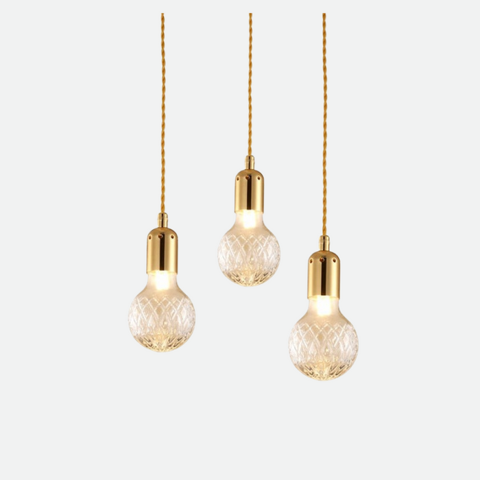 Home Lighting Crystal Pendant Light Led Hanging Lamp for Kitchen Home