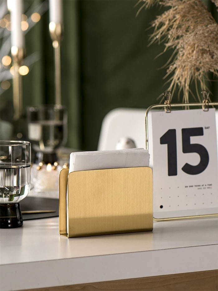 Table Napkin Holder Rack Gold with Variants of Shape