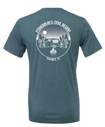 Graphic Cow Fish Cove RV Tee Men's