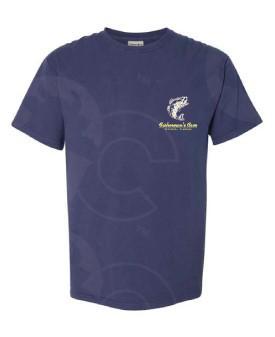 Graphic Cow Fish Cove Tee Sunset