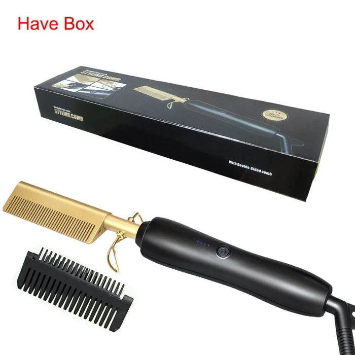 Hair Straightener Heat Comb