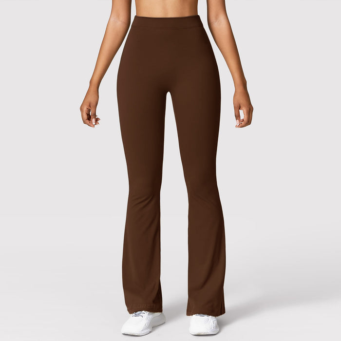 High Elastic Yoga Pants Quick Dry Breathable Flared Leggings