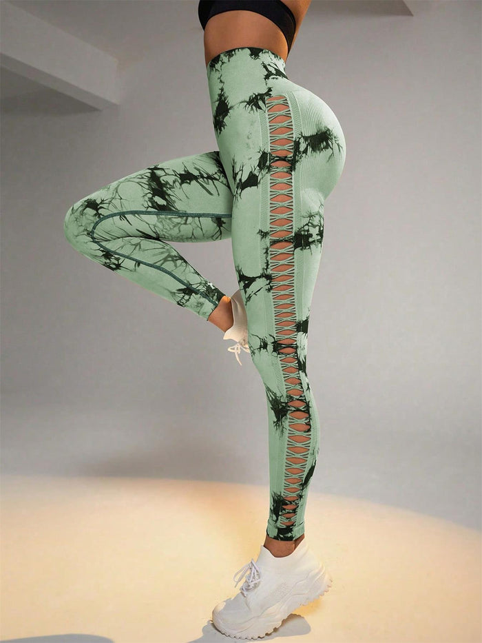 L / Green Embroidered