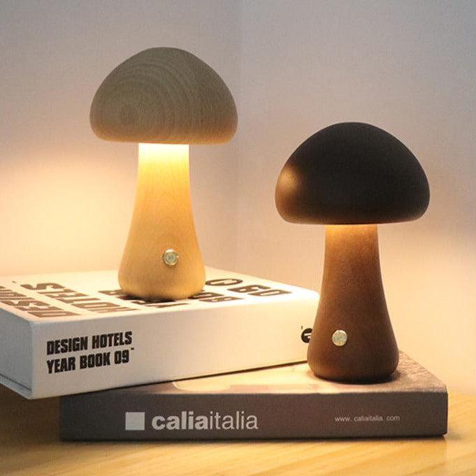 In the Woods Mushroom Cordless Table Lamp-Letifly Lights and Decor
