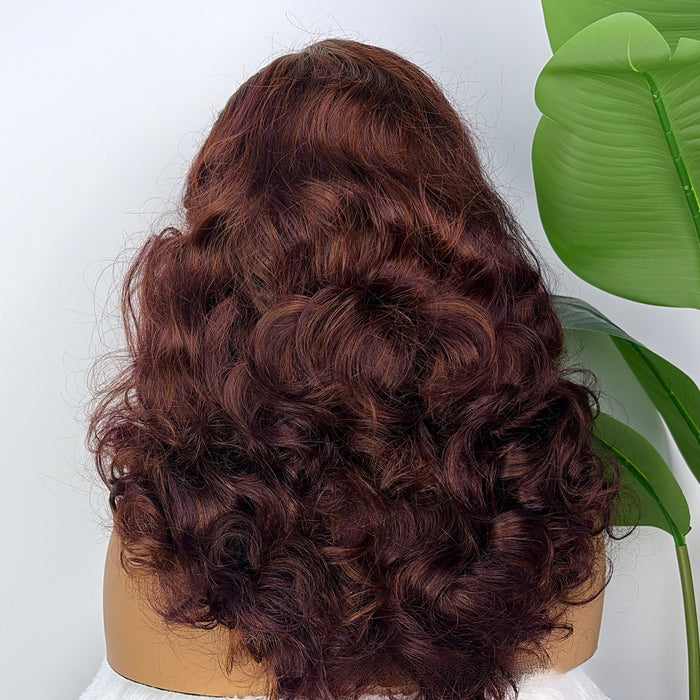 Indian Remy Human Hair Wig Bouncy Curl 20inch