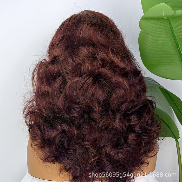 Indian Remy Human Hair Wig Bouncy Curl 20inch