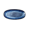 Japanese Style Ocean Design Ceramic Plate