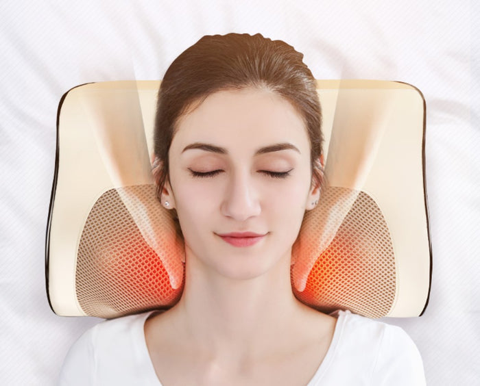 Infrared Heating Neck and Shoulder Massage Pillow