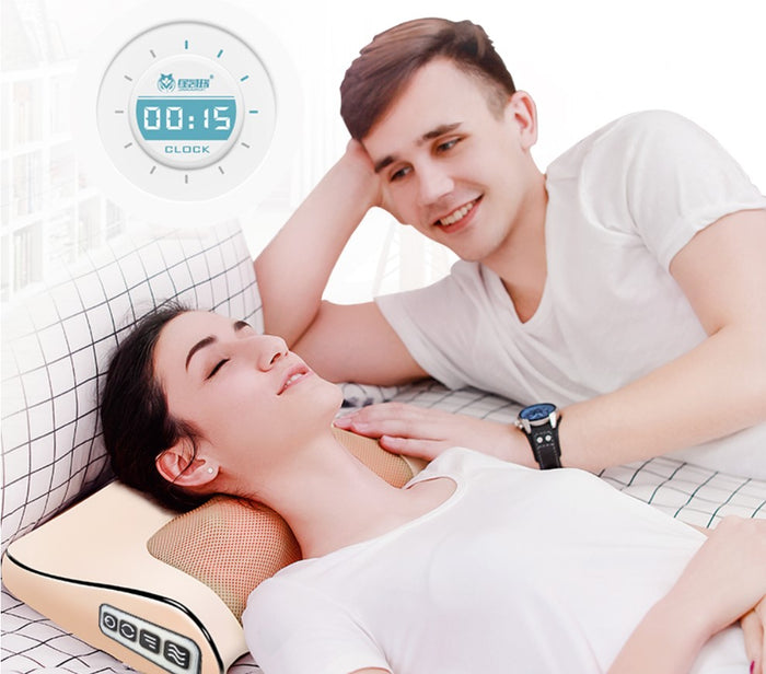 Infrared Heating Neck and Shoulder Massage Pillow