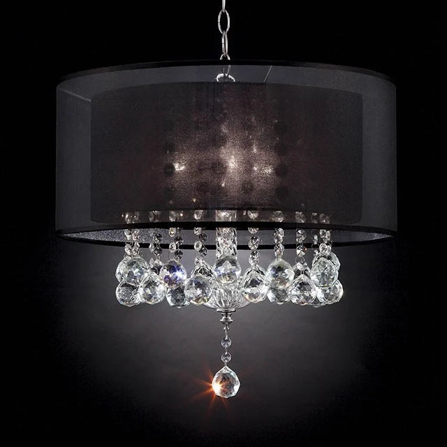 Ivy Chrome Ceiling Lamp