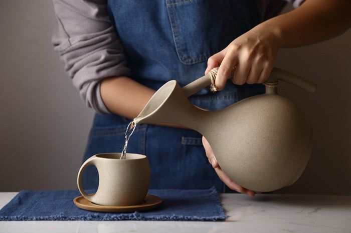 1800ml Cold and Hot Ceramic Pitcher