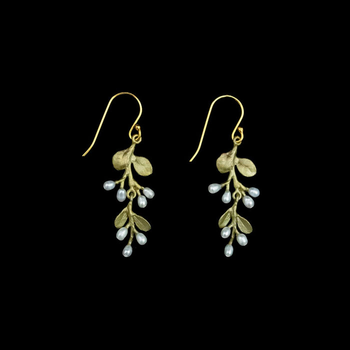 Japanese Firethorn Earrings - Wire