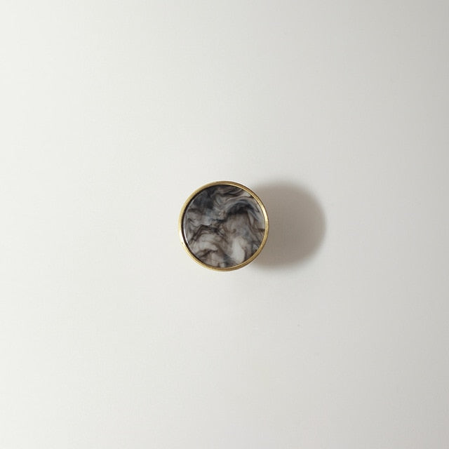 Small / Black Marble
