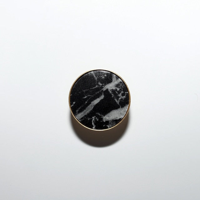 Large / Black Marble
