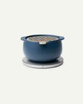 Jun Self-heating Diffuser Set - Deep Navy-Letifly Lights and Decor