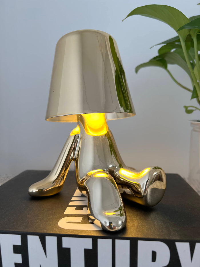 Jupiter Figurine Cordless Table Lamp-Letifly Lights and Decor